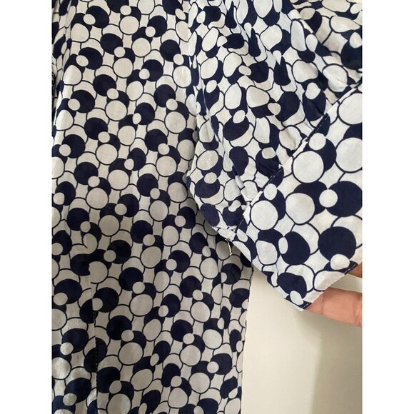 Ninety shirt short  sleeve woman's size L - Picture 6 of 7